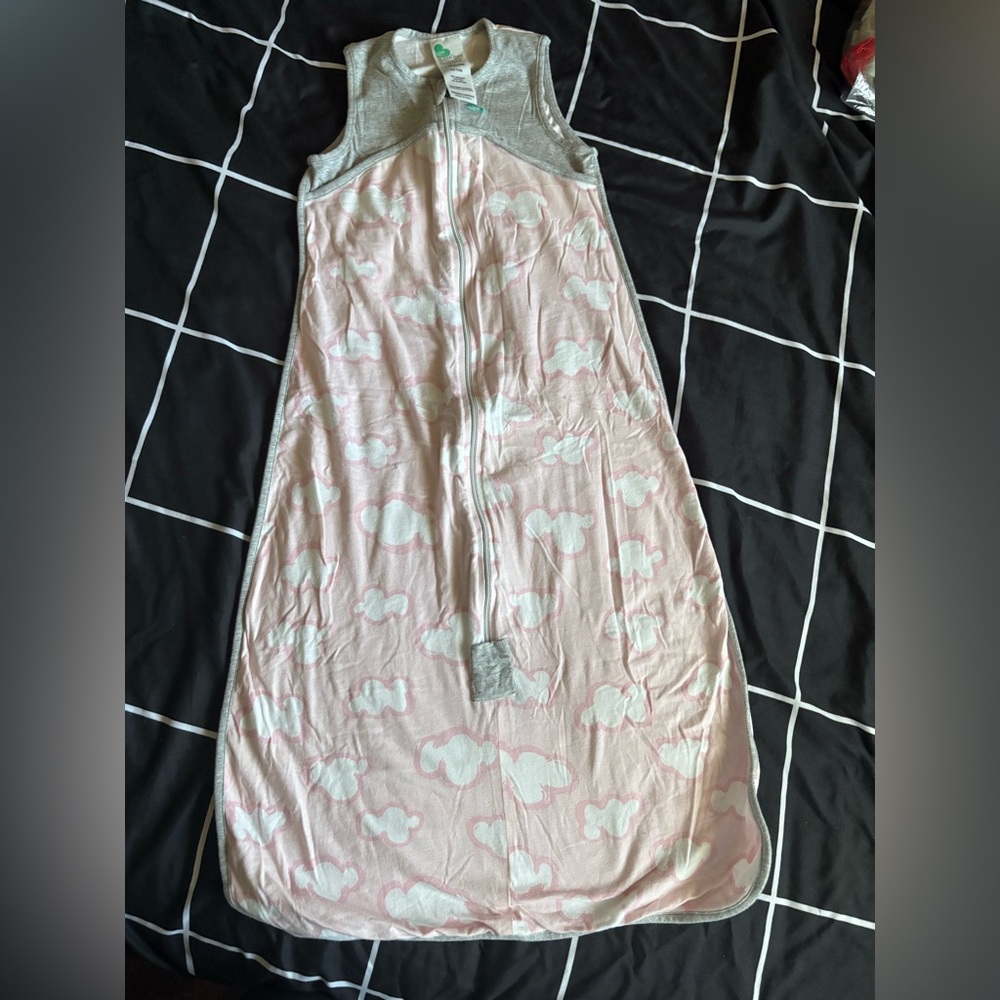 Love To Dream Pink and Gray Sleep Sack